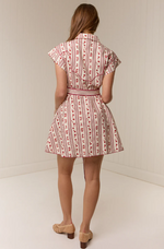 Load image into Gallery viewer, Manon Mini Dress in Raye Fleur
