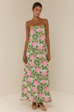 Load image into Gallery viewer, Alessia Dress in Pink Jardin
