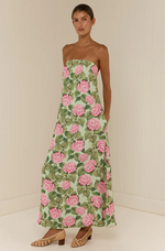 Load image into Gallery viewer, Alessia Dress in Pink Jardin
