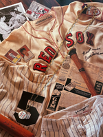 Load image into Gallery viewer, Noah Kahan 2026 Fenway Baseball Charm on Gold Paperclip Chain
