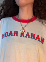 Load image into Gallery viewer, Noah Kahan "Mess" I-89 VT &amp; Citgo Sign Charms on Large Gold Paperclip Chain w/ Attached Carabiner
