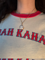 Load image into Gallery viewer, Noah Kahan 2026 "Mess" I-89 VT Charm on Gold Cuban Chain
