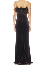 Load image into Gallery viewer, Ella Gown in Cocoa
