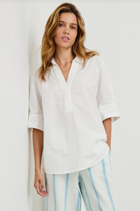 Juda Shirt in White