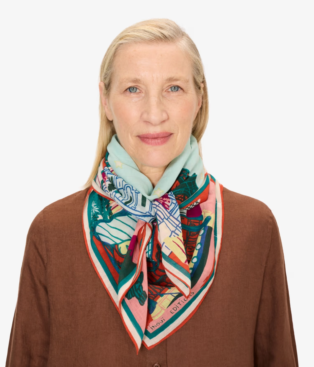 J'Aime Paris Scarf in Multicolor