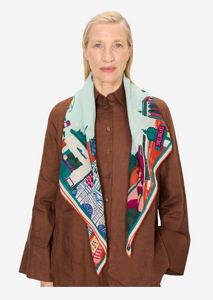 J'Aime Paris Scarf in Multicolor