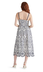 Load image into Gallery viewer, Shirley Dress in Marine
