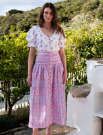 Load image into Gallery viewer, Primrose Skirt in Jaipur Border
