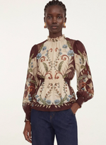 Load image into Gallery viewer, Millena Winter White Blouse
