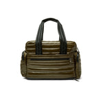 Load image into Gallery viewer, Voyager Travel Bag in Shiny Dark Olive
