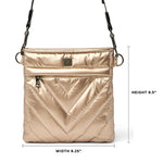 Load image into Gallery viewer, Sidewalk Crossbody Bag in Pearl Cashmere

