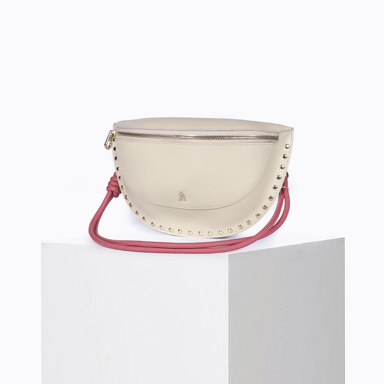 Bandoulière Strap in Vieux Rose