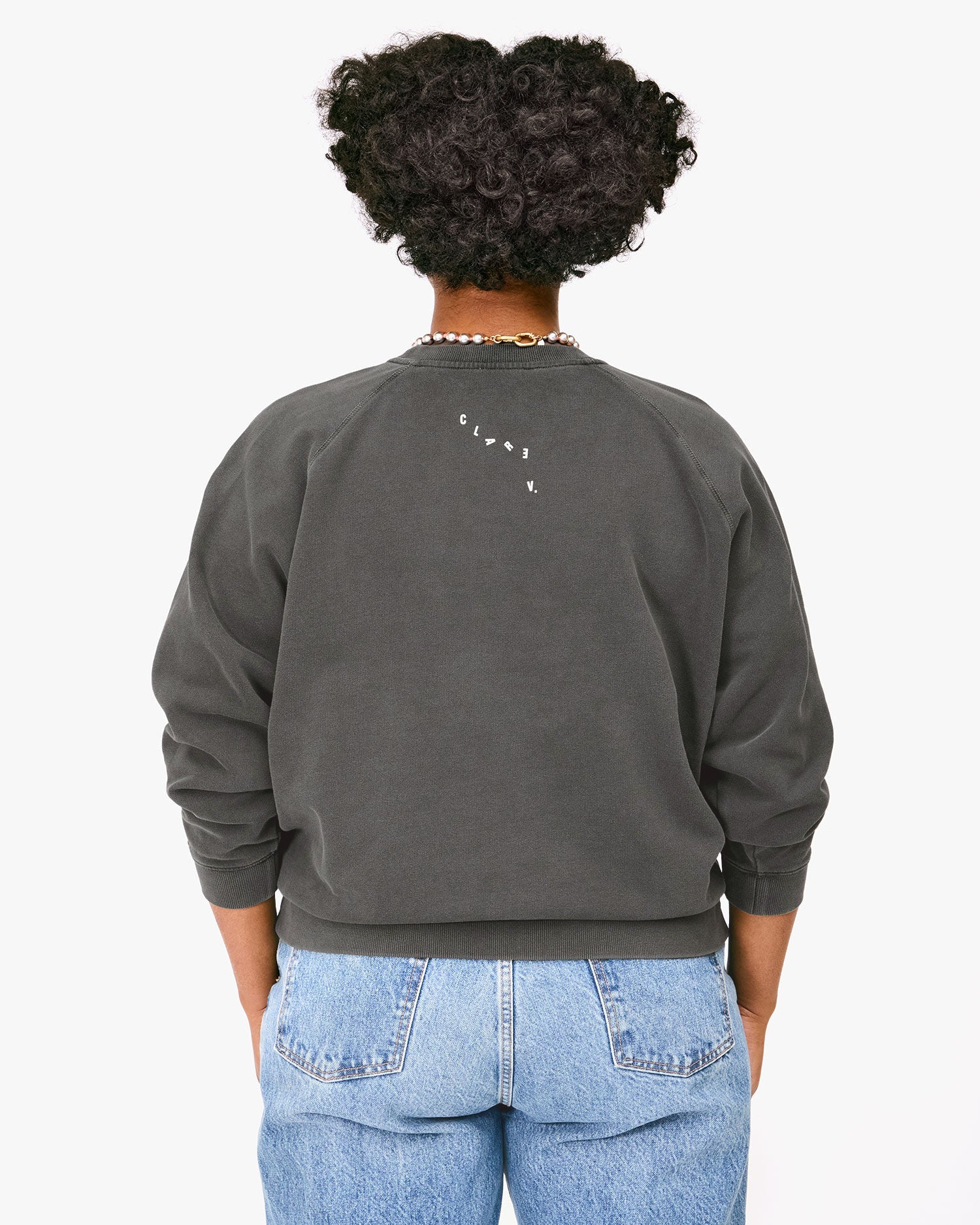 Iconique Sweatshirt in Faded Black/Cream