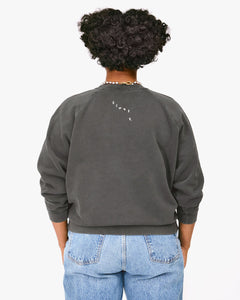 Iconique Sweatshirt in Faded Black/Cream
