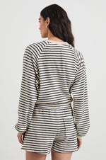 Load image into Gallery viewer, Theron Sweatshirt in Sailor Stripe Terry Towel
