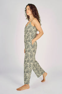 Jumpsuit in Black Tropical Malady