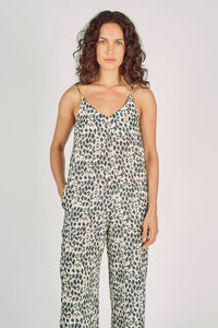 Jumpsuit in Black Tropical Malady