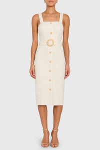 Uptown Dress in Ecru