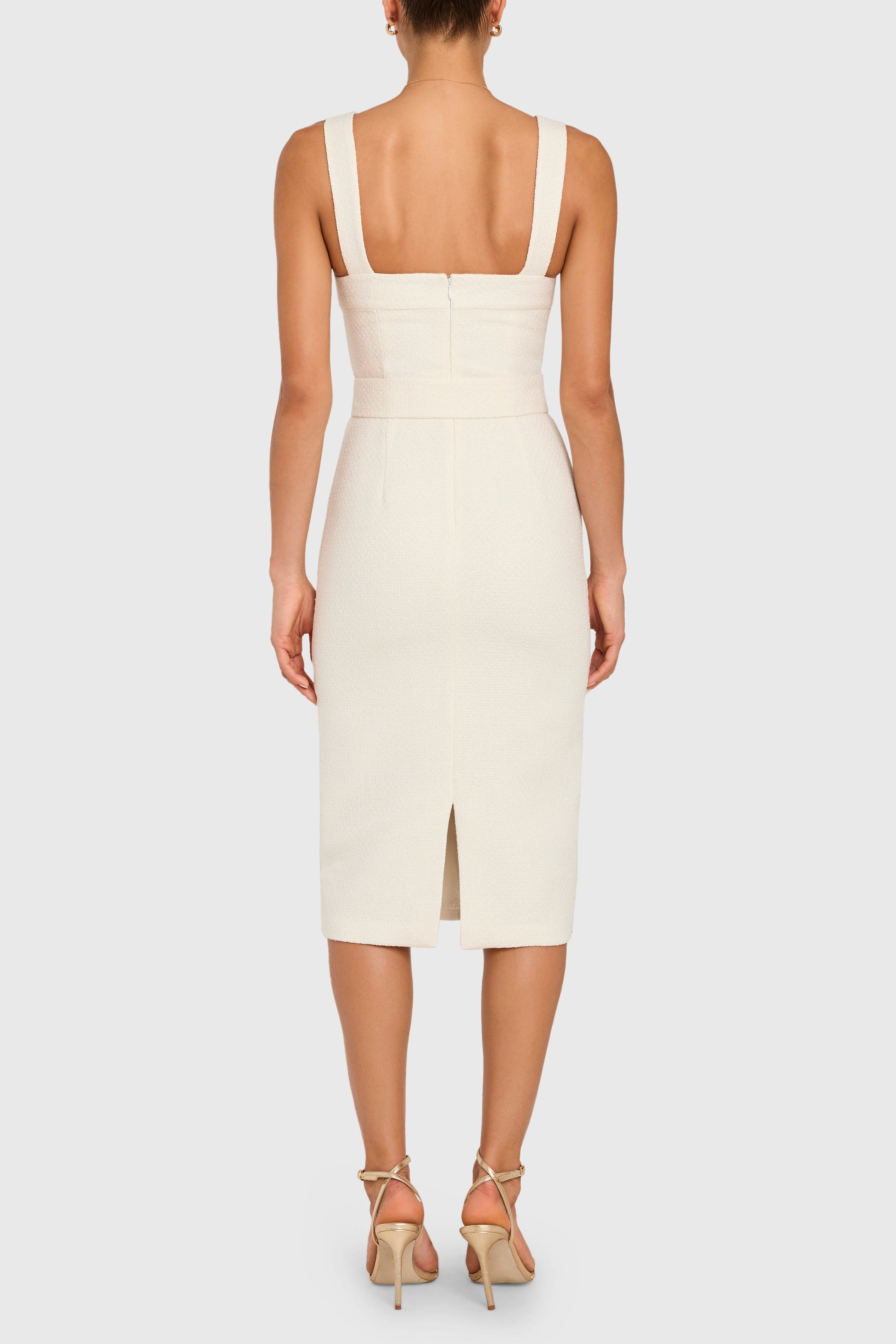 Uptown Dress in Ecru