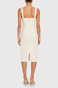 Uptown Dress in Ecru