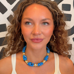 Load image into Gallery viewer, Warm Weather Bandana Necklace in Mint
