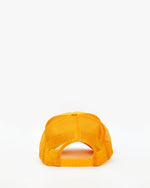 Load image into Gallery viewer, Le Vibe Trucker Hat in Marigold/Black
