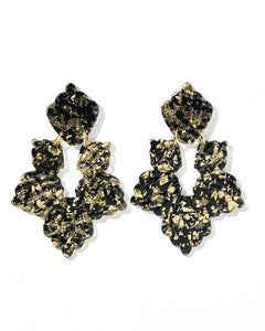 Michelle Earrings in NYE Gold