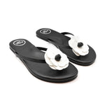 Load image into Gallery viewer, Valentina Slide Sandal in Black and White

