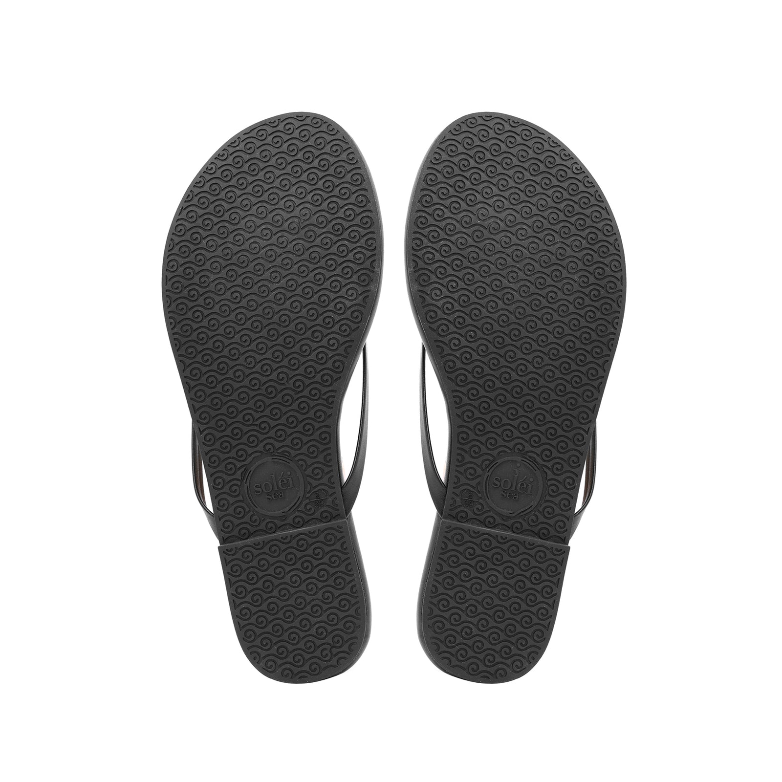Valentina Slide Sandal in Black and White