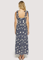 Load image into Gallery viewer, Zenith Bloom Maxi Dress in Blue Floral Multi
