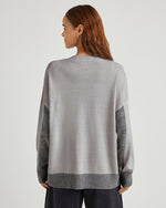 Load image into Gallery viewer, Kristen Cardigan Sweater in Ice Heather
