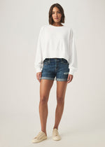 Load image into Gallery viewer, Hayden Pullover Sweatshirt in White
