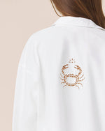 Load image into Gallery viewer, Mallory Poplin Button Down in White
