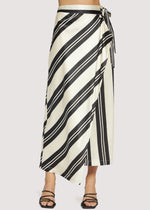Load image into Gallery viewer, Palermo Maxi Skirt in Cream/Black
