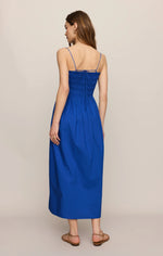 Load image into Gallery viewer, Cornelia Poplin Midi Dress in Nautical
