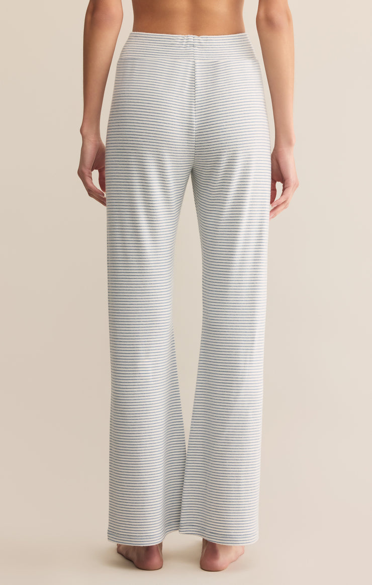 In the Clouds Stripe Pant in Light Denim