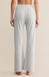 In the Clouds Stripe Pant in Light Denim