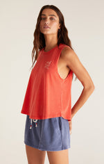 Load image into Gallery viewer, Kayla USA Tank in Poppy
