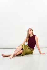 Load image into Gallery viewer, Cashmere Perfect Tank in Burgundy
