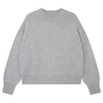 Load image into Gallery viewer, Merino Wool Crew Sweater in Dark Ink
