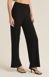 Monte Rib Pant in Black