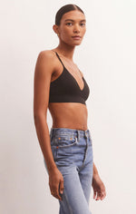 Load image into Gallery viewer, Kendra So Smooth Bralette in Black
