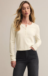 Ferris Henley Top in Crystal