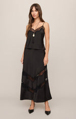 Load image into Gallery viewer, Kori Lace Cami in Black
