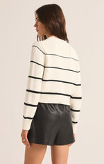 Load image into Gallery viewer, Milan Stripe Sweater in Natural
