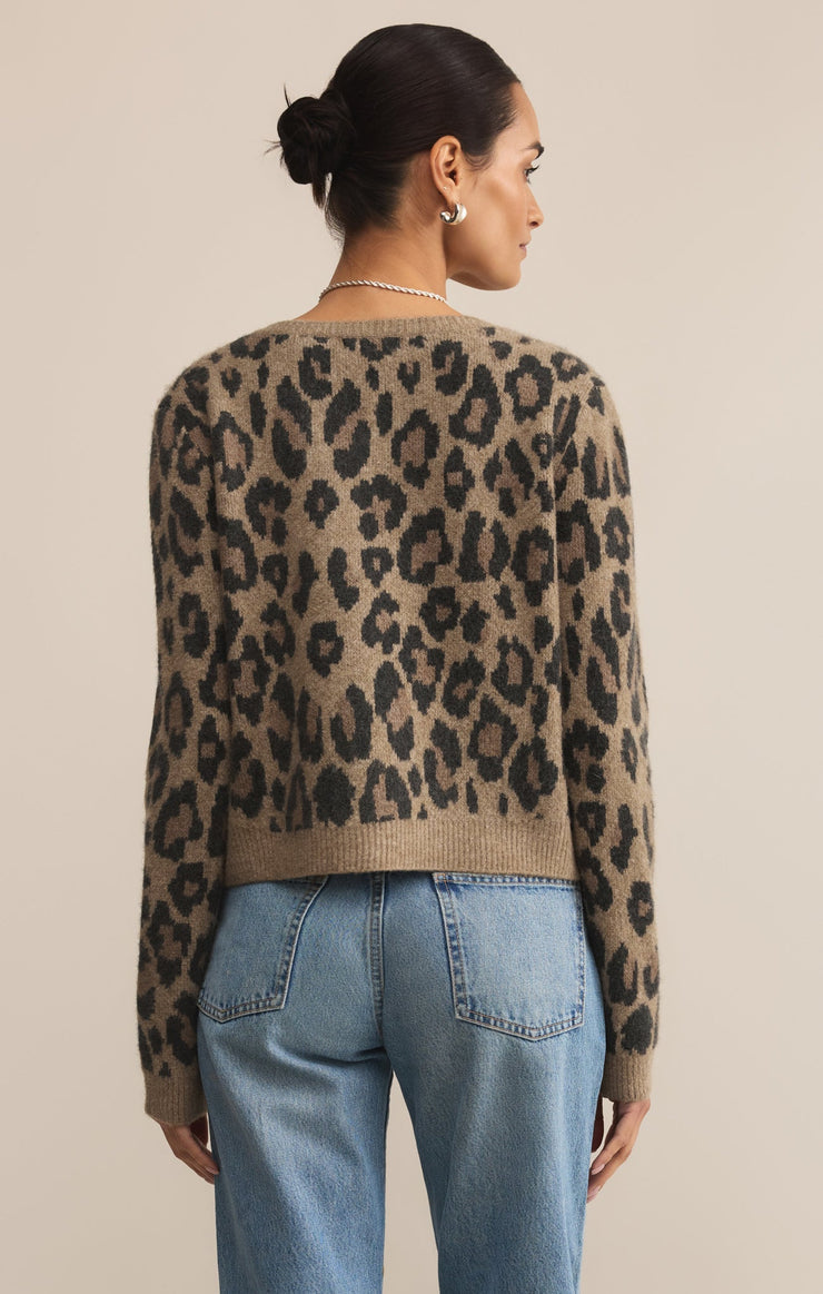 Wild Outlook Cardigan in Desert Tan