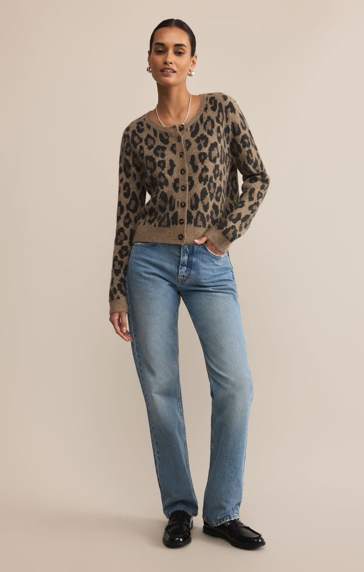 Wild Outlook Cardigan in Desert Tan