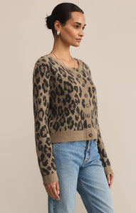 Wild Outlook Cardigan in Desert Tan