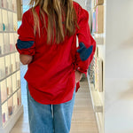 Load image into Gallery viewer, Jack Shirt in Washed Red
