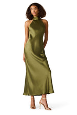 Load image into Gallery viewer, Lara Dress in Burnt Olive
